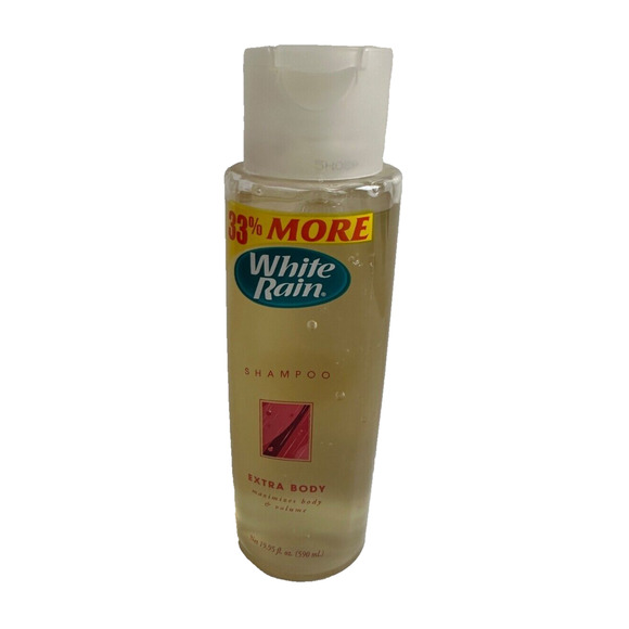 White Rain Extra Body Maximize Volume Hair Shampoo Clear Vintage 2004 19.95oz - Picture 1 of 5